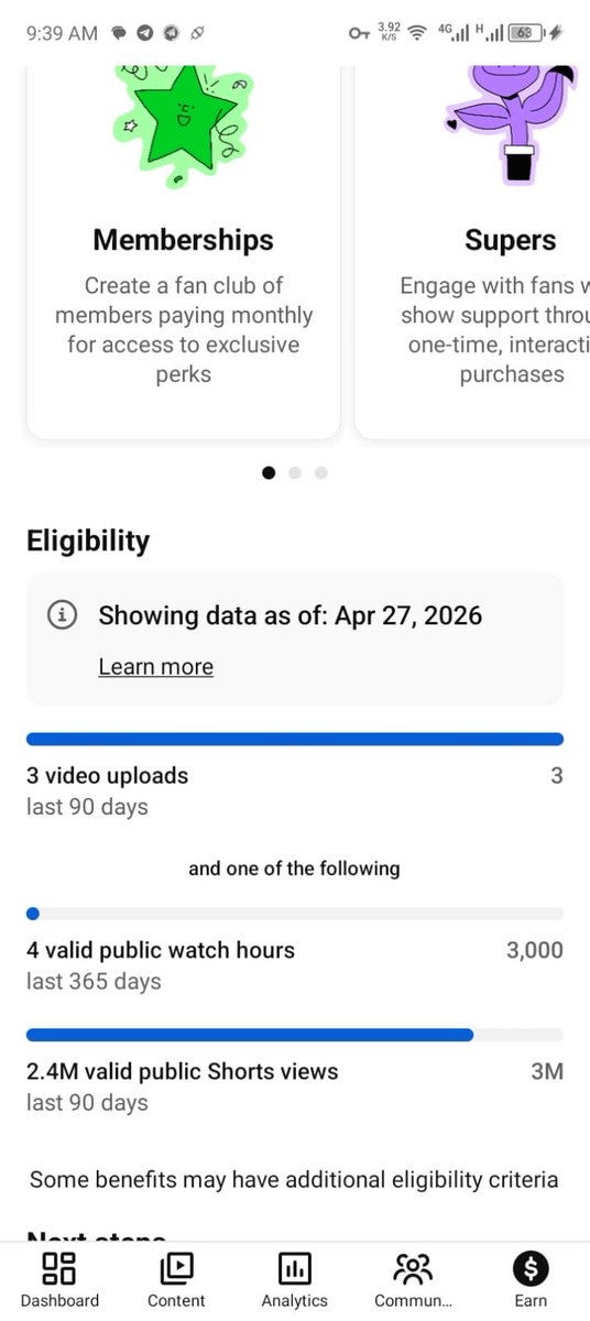 Mizzy18188742's tweet photo. @YouTube over a month I have more than 3million views you people have refused to update it why https://t.co/HTzKn6OEkA