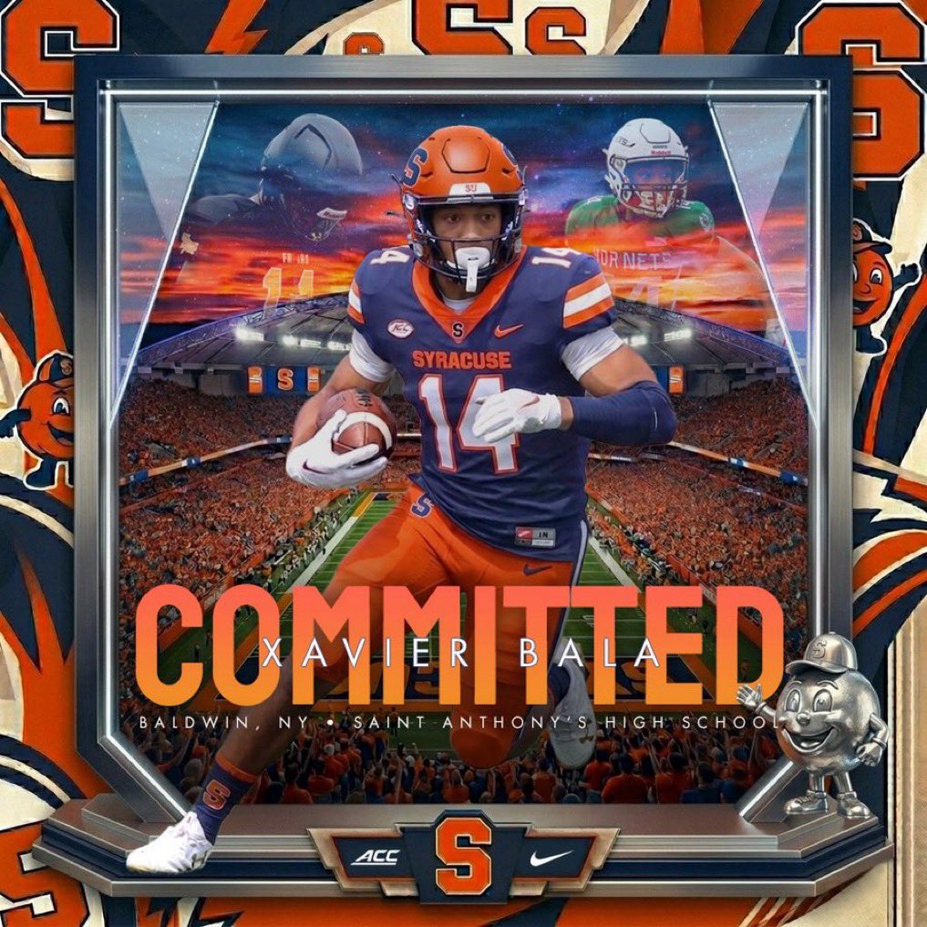 StAnthonysFB's tweet image. Special shoutout to Xavier on his commitment to Syracuse!!
#HardWorkPaysOff #FriarFootball
⚫️🟡
🔵🟠
