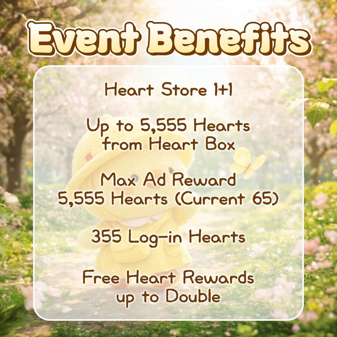 45 mins left until tally on 050226.
Please drop your daily hearts for Junghwan before 11.30PM KST.
Current rank 70
Daily goal Top 100.
Take advantage of 1+1 event by buying ❤, watching video ads, d/l games
#SOJUNGHWAN #JUNGHWAN #소정환 #TREASURE <a href="/treasuremembers/">TREASURE</a>