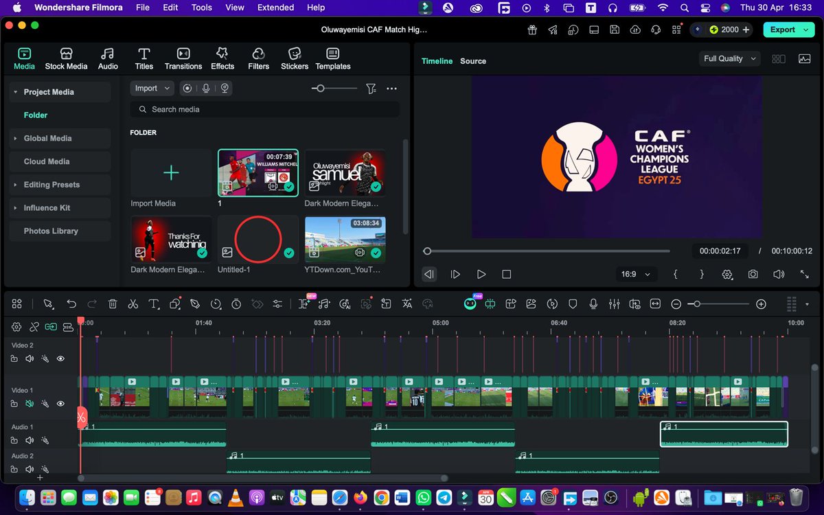 TheFootballSkit's tweet image. It's that time of the season where football players do their highlight, starting the month with a CAF Women’s champions league is so refreshing.

Recommend me to player both in Nigeria and diaspora. 

Retweet this for me.

#footballhighlight 
#videoediting
#football