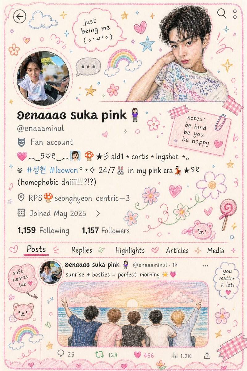 ʚ𝒆𝒏𝒂𝒂𝒂ɞ suka pink🧍🏻‍♀️ tweet media