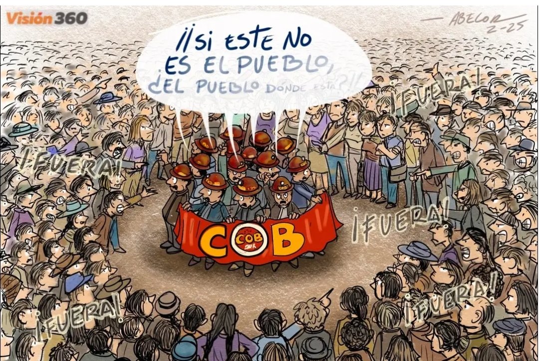 Los inservible INÚTILES de la COB atribuyendose el derecho de millones con 250 sanguijuelas que no conocen otra forma de robarle al Estado y a sus afiliados.