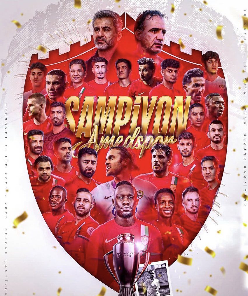 bulendkoc's tweet photo. Trendyol Süper Lig’e yükselen Amedspor’u kutluyorum. 👏🏻👏🏻👏🏻 https://t.co/TKLz7Aqn0k