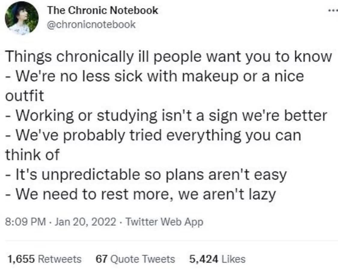 OSufferer's tweet image. #fibromyalgia #chronicillness #invisibleillness