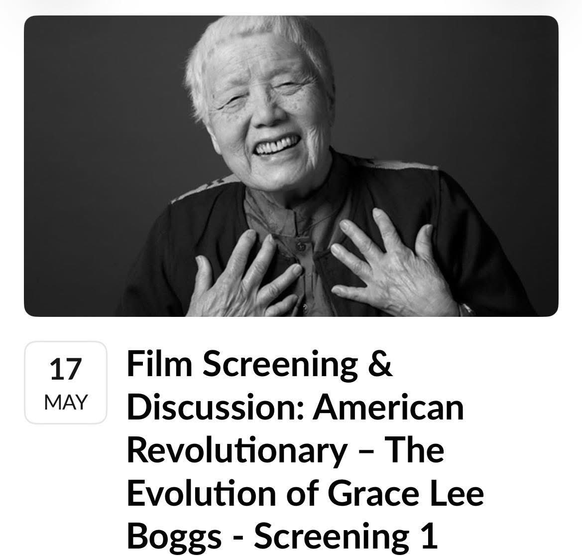 DemsAbroadCan's tweet image. Join #DemsAbroad for a special screening of the award-winning documentary ‘American Revolutionary: The Evolution of Grace Lee Boggs’, followed by a group discussion. 🧵
2 showing on Sunday May 17th, 2am ET and 10am ET. @DemsAbroadGBC @DemsAbroadAAPI
democratsabroad.org/secretary_dait…