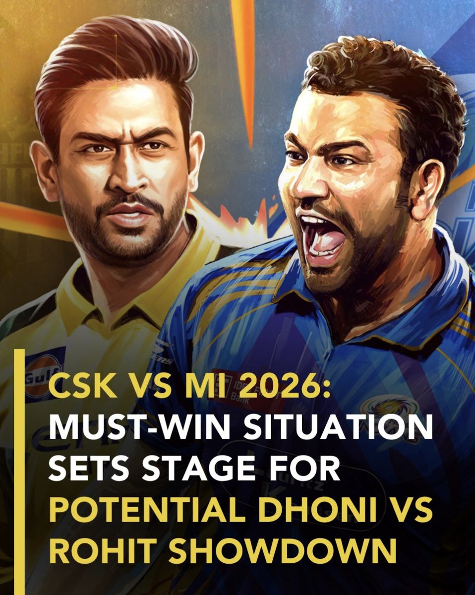 Hariomhudda8949's tweet image. 🏏 IPL क्विज़ टाइम! 🤔🔥

चेन्नई सुपर किंग्स 🆚 मुंबई इंडियंस के बीच अब तक IPL में कुल कितने मुकाबले खेले गए हैं?

क्या आप जानते हैं सही जवाब?  नीचे कमेंट में बताएं! 👇

#IPLQuiz #CSKvsMI #Cricket #IPL2026 

@IPL @ChennaiIPL @mipaltan #CSKvsMI