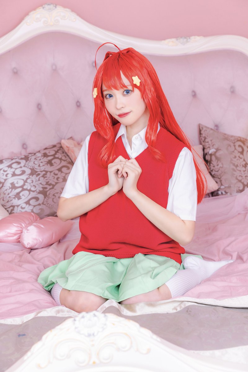 tamu_321's tweet photo. ⚠ ︎cosplay·コスプレ

           ❤️⭐️五等分の花嫁 │ 中野五月🐇🎀 https://t.co/nfkWJjiHfn