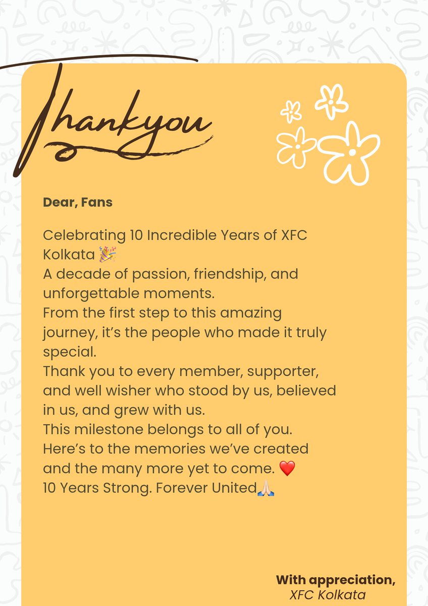 xfckolkata's tweet photo. Everything that you’ve ever dreamed of… 10 Years of #XFCKolkata ✨

@leijun @atytse @anguskhng @abigoabi
@mathursudhin @ssa01 @s_anuj @sandeep9sarma @Ritij @Kunal_Agrawal09  @pixelwithme https://t.co/rN4Js8EWfL