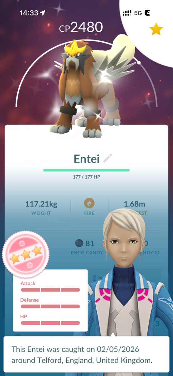 MasterPinkTT's tweet photo. BACK TO BACK TO BACK SHINIES INTO MY 10TH EVER SHUNDO

#pokemon #PokemonGO #shinyshadow #shundo https://t.co/ceN574ukl2
