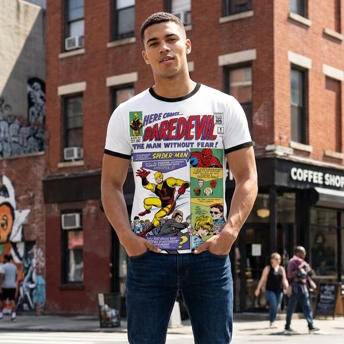canache_shop's tweet photo. Daredevil #1 (1964) – Limited Edition T-Shirt #comic #comics #Marvel_Comics #MarvelHeros #daredevil #daredevilbornagain #bornagain Marvel Studios #comicbooks #comicart #comicbook #MCU 
HERE= https://t.co/IInejjK5Fi https://t.co/NJvDPfCcXL