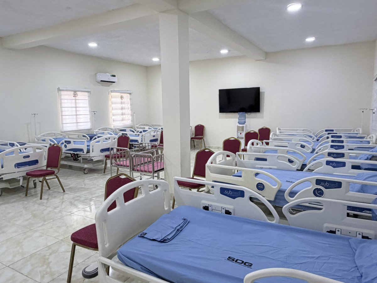 Abdool85's tweet photo. Strengthening Kaduna’s Healthcare Through Collaboration

Governor Uba Sani has joined the Rt. Honourable Speaker, Abbas Tajuddeen, to commission a new 100-bed specialist hospital. Facilitated by the Speaker, this project is a clear testament to the productive working relationship between the state executive and the federal legislature, translating into tangible development for the people of Kaduna State.

The administration of Governor Uba Sani continues to prioritize strategic collaborations with the Federal Government and NGOs to revitalize the health sector. Over the past three years, this administration has recorded significant milestones, including:
Primary Healthcare Transformation
• Facility Upgrades: 255 Primary Healthcare Centres (PHCs) have been upgraded from Level 1 to Level 2, while 290 PHCs have been outfitted with modern medical equipment.
• Strategic Expansion: 30 high-volume PHCs have been upgraded across all 23 Local Government Areas (LGAs).
• Centres of Excellence: 23 PHC Centres of Excellence have been established (one per LGA) to enhance service delivery, data management, and two-way referral systems.
Secondary & Specialized Care
• General Hospital Renewal: 15 General Hospitals are currently undergoing extensive renovation and re-equipping to provide dignified and functional environments for patients and staff.
• Referral Capacity: The 300-bed hospital at Millennium City has been completed and commissioned, positioned to serve as a premier national referral centre.
• Emergency Response: Launched the KADSEMSAS emergency response system to drastically improve the management of maternal emergencies and road traffic accidents.
Human Capital & Welfare
• Workforce Expansion: Successfully recruited health workers to bolster quality service delivery across the state. (Note: Please verify the 1,800,000 figure, as this may be a typo for 1,800 or 18,000).
• Competitive Compensation: Implemented the 2024 Consolidated Health Salary Structure (CONHESS) and enhanced hazard allowances, significantly boosting morale within the sector.
Financing & Sustainability
• Budgetary Commitment: Consistently allocated over 15% of the state budget to health, surpassing the national average.
• Insurance Growth: Health insurance enrollment increased by 21.3%, rising from 527,303 in 2023 to 639,432 in 2024.
• Vulnerable Support: Committed N1 billion in the 2026 budget to enroll vulnerable households into the state health insurance scheme.
Infrastructure & Logistics
• Supply Chain: Upgraded the Kaduna State Health Supplies Management Agency warehouse to a world-class, Pharma-grade facility.
• Access Roads: Developed rural and urban road networks providing direct access to 27 health facilities, ensuring the prompt transport of patients and essential vaccines.
• Administrative Efficiency: Completed and commissioned the new Headquarters of the Kaduna State Primary Healthcare Board.