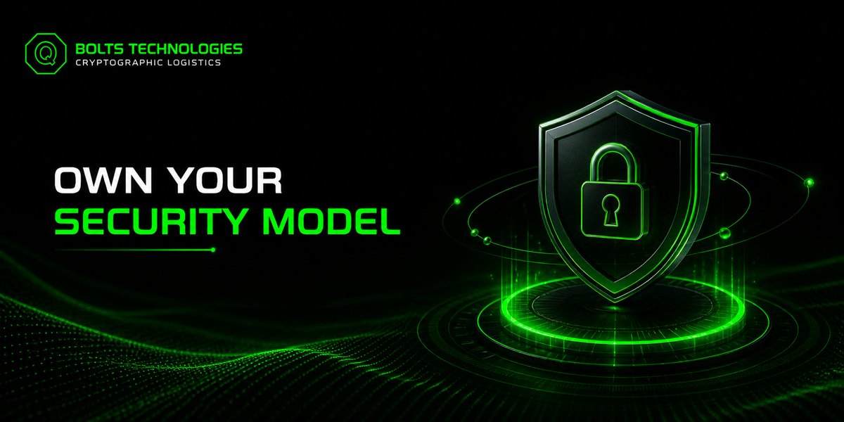 BoltsWeb3's tweet photo. Institutions aren't afraid of blockchain. They're afraid of losing control over risk. 

Because in crypto today, you don't choose your security model. 
You inherit it, and that's a deal most institutions won't accept.

What’s stopping better security models from becoming the standard?