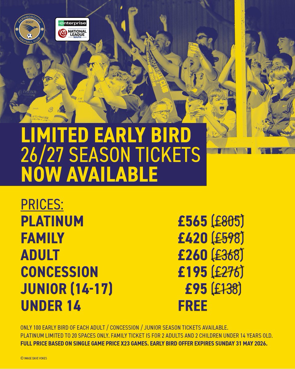 Farnborough FC tweet media