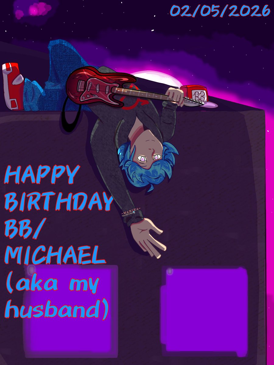 Nr1MichaelBBfan's tweet photo. Happy birthday to Michael from the nr. 1 fan!!! (Aka me 🥺😘🤤) this is a bit rushed so it's a bit ass okay? Okay. 

#fnfbbmod #fnfmichael #fnfbigbrother #art https://t.co/m1WxMeoOTk