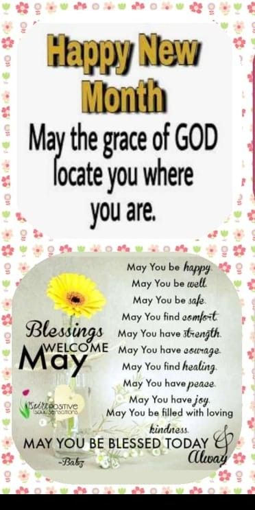 Nathaliatere1's tweet image. Welcome May.
What is impossible for us is only a matter of time for God. "But whoever listens to me will dwell safely, and will be secure, without fear of evil." Proverbs 1:33. #WelcomeMay #MothersDay #HappyMothersDay