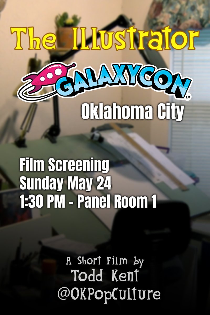 okpopculture's tweet image. If you’re planning to attend GalaxyCon #OKC, come to a screening of my latest documentary!