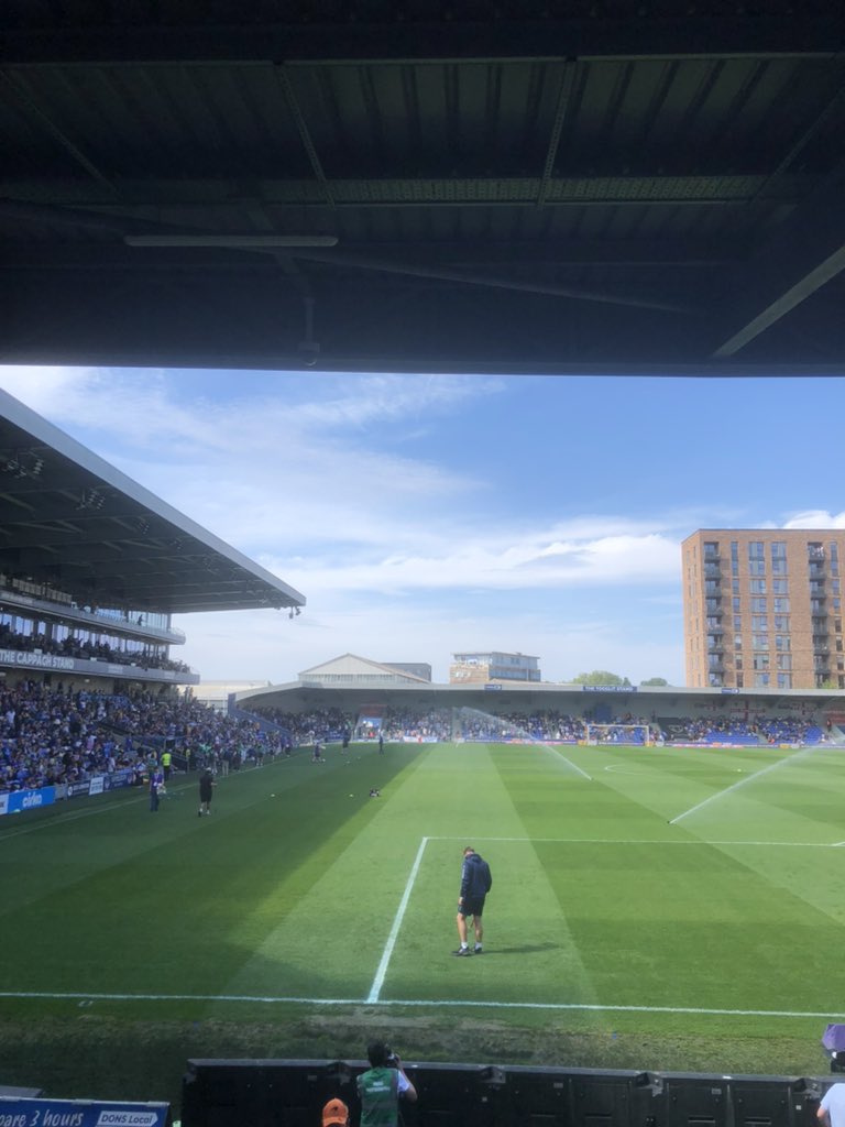 G4mmachu1's tweet photo. Last game of the season. What a season it has been. We are staying up. Bring on Leicester away https://t.co/cQA0n4CKXI