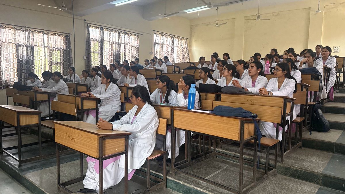 ageduhub's tweet photo. Day 5 completed at the 10-day nursing workshop at PGIMS Rohtak.
Halfway through the journey of learning, skill-building and professional growth.
#Day5 #Nursing #Healthcare #PGIMSRohtak #SkillDevelopment https://t.co/LHW1g0ZeIg