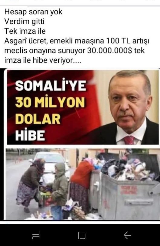 Benim emeklim benim işçim zor durumdayken bu kabul edilemez