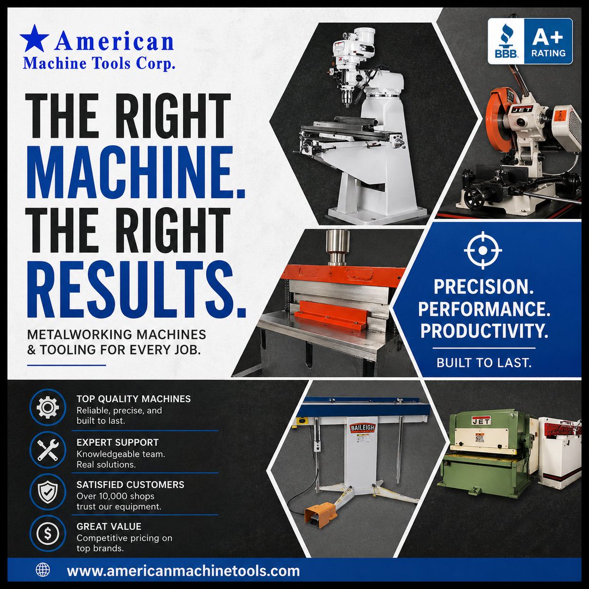 AmericanMachineTools tweet media