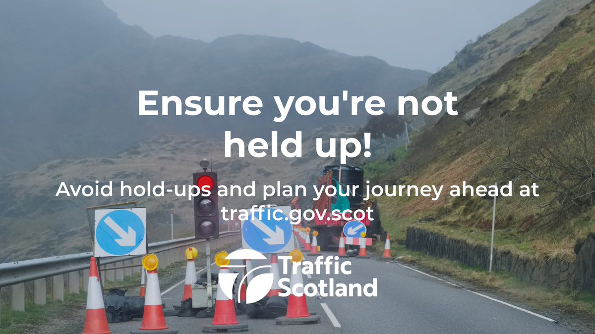 trafficscotland's tweet image. 🚦👷 Roadworks Congestion 👷🚦

Check ahead for current works in your area &amp;amp; #AvoidDelay

bit.ly/1YQNhxX

#BeAware