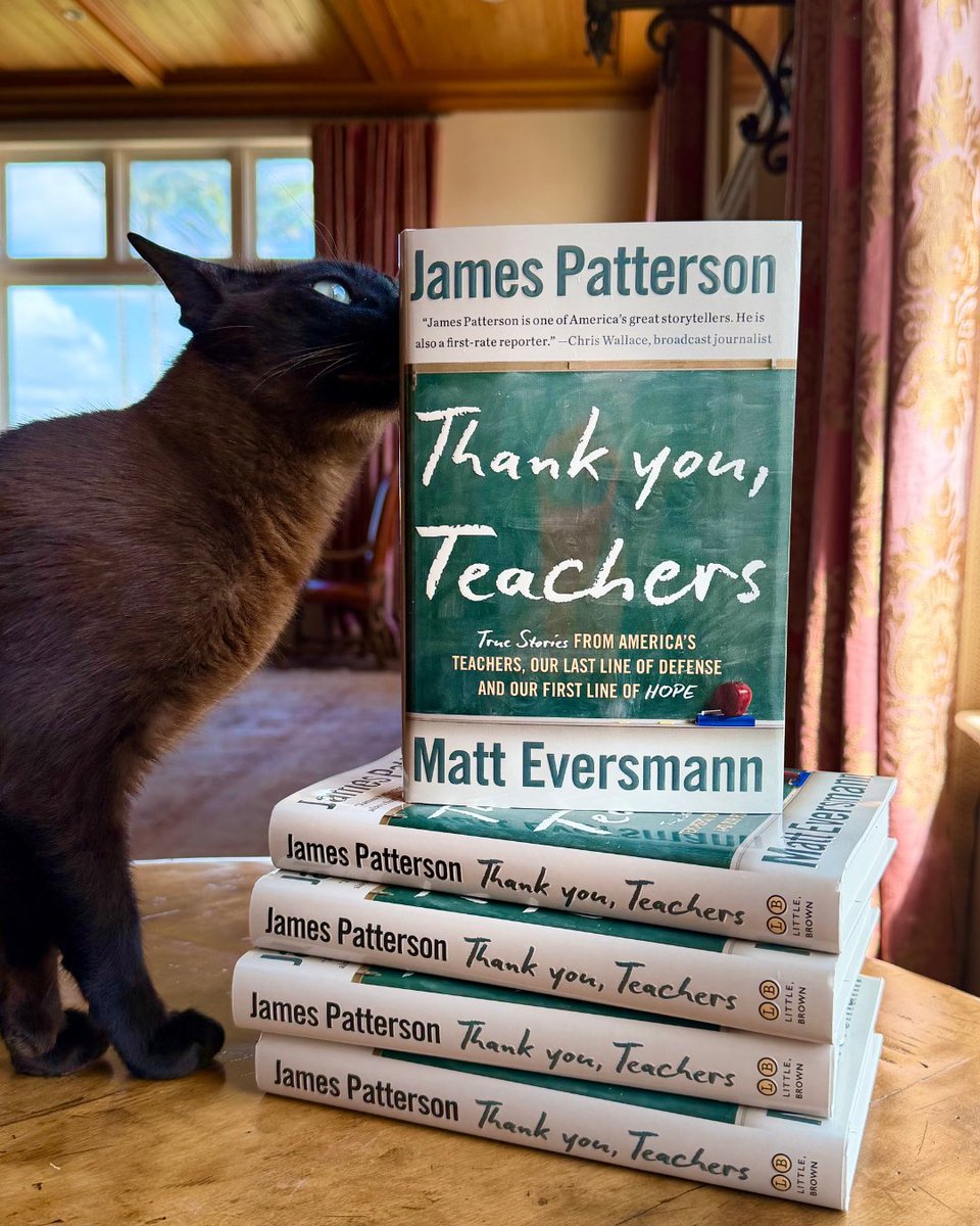 James Patterson tweet media