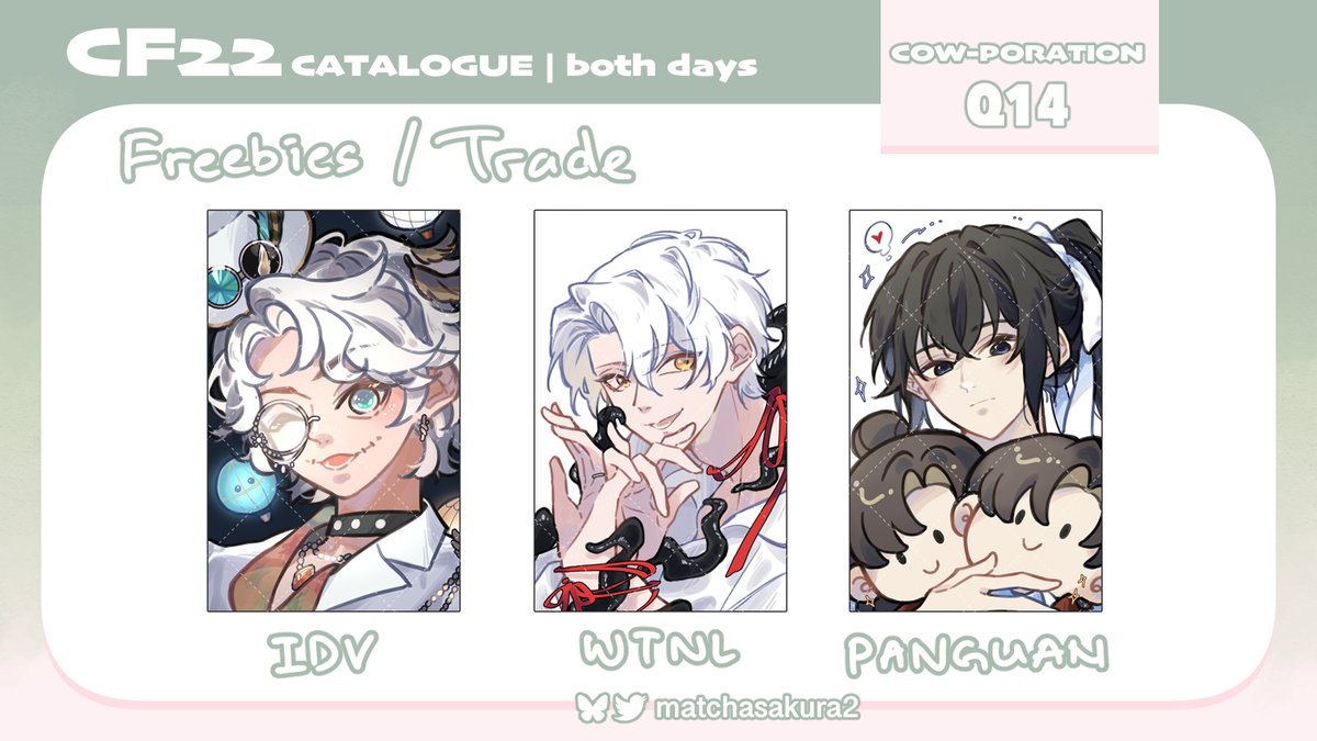 抹茶桜🍵🌸 │ CF22 Q-14 │ Comms Open tweet media