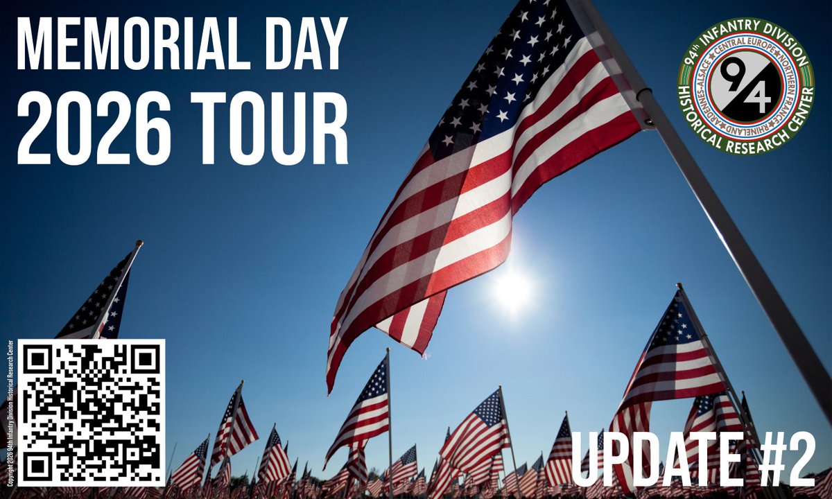 94thId's tweet photo. Ribbons from the Netherlands. Flowers from Luxembourg. One ceremony. Memorial Day 2026 Update #2 is up. See: 
https://t.co/mwIgShwYkG https://t.co/iJKJ5zXn9O
