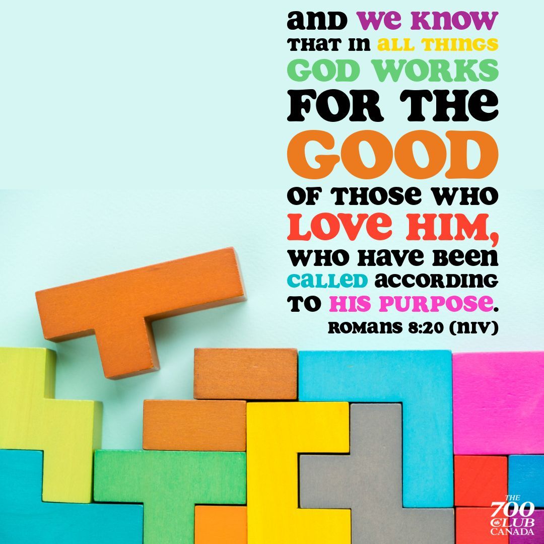 700ClubCanada's tweet image. Romans 8:20 

#jesus #bibleverses #biblequotes #bibleverse #biblestudy #bible #christiantelevision #ChristianTelevision #christian #christianity #700club #700clubcanada