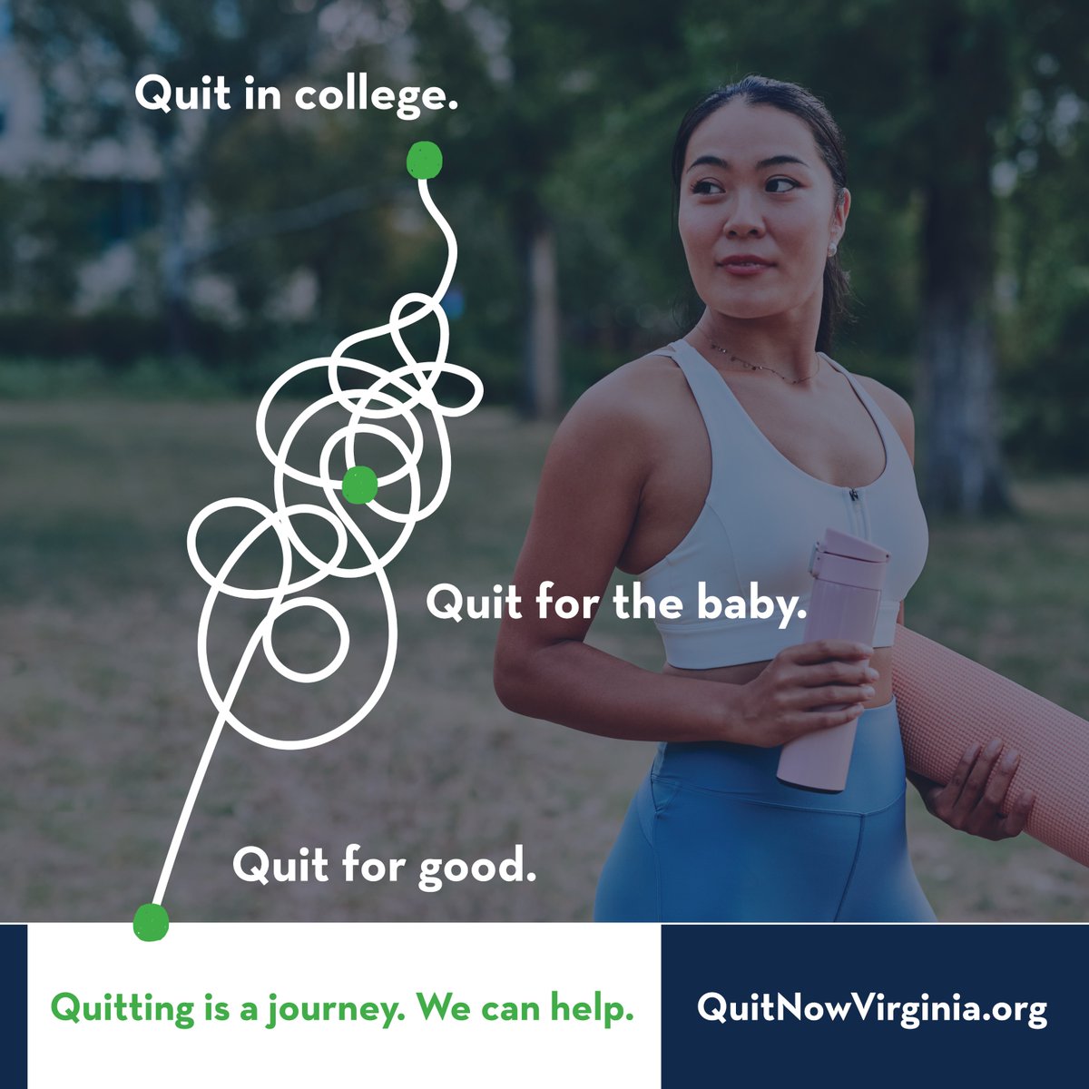 VDHgov's tweet image. Quitting nicotine takes resilience – and sometimes, a little help. Quit Now Virginia is here for you, with free nicotine patches and gum. Sign up online or call 1-800-QUIT NOW. quitnowvirginia.org  #QuitNowVirginia #NicotineFree #HealthyLiving
