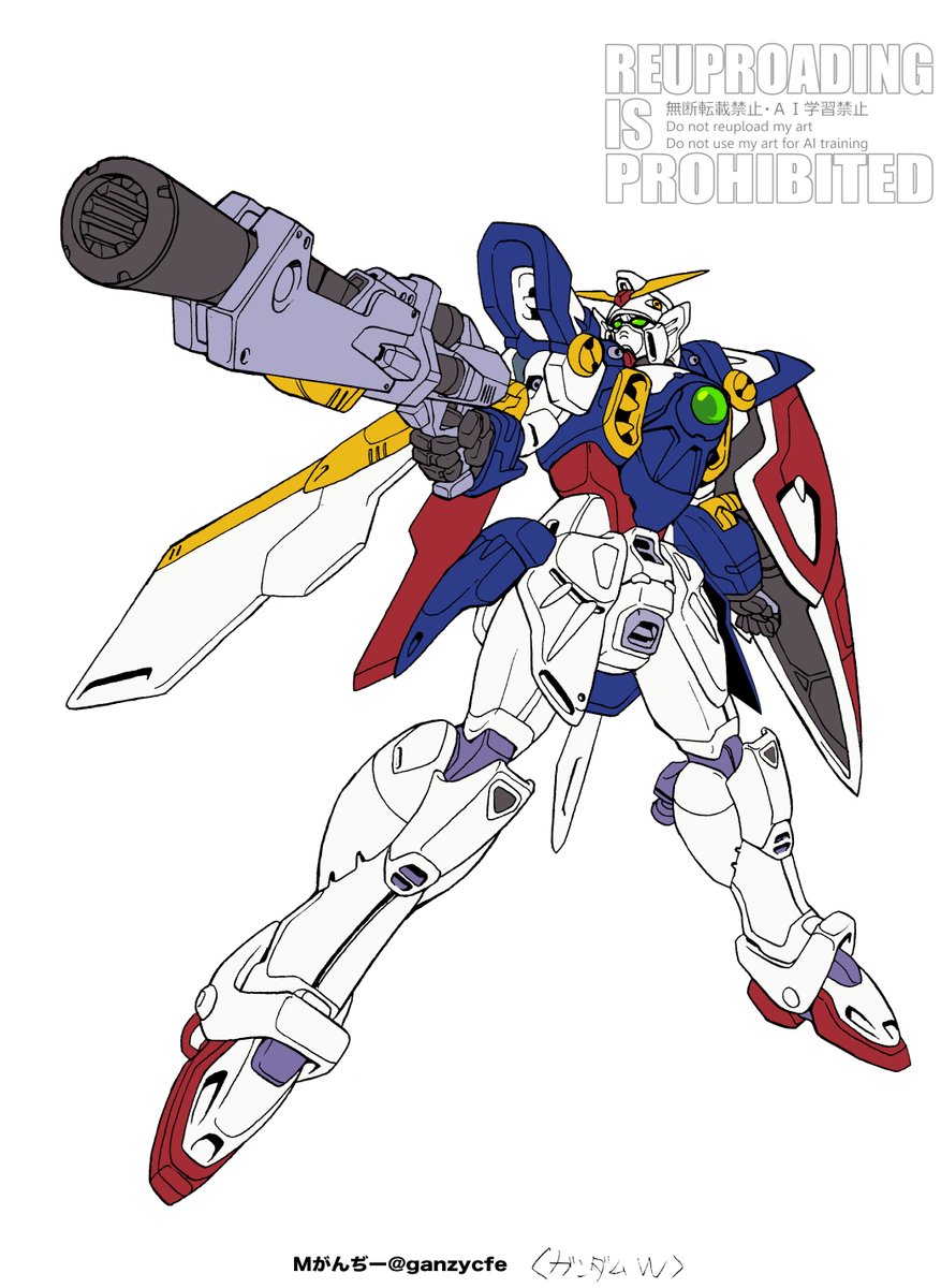 ganzycfe's tweet image. #GWはガンダムW
#ガンダムw 　😆