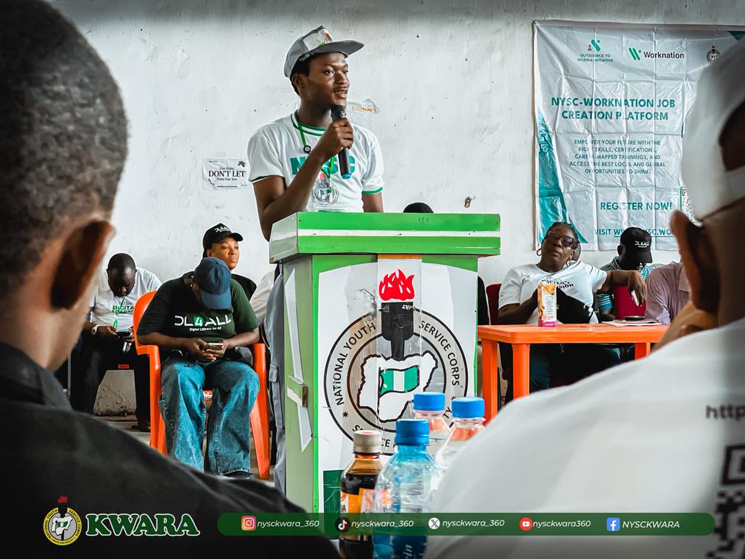 nysckwara_360's tweet photo. Not all battles need weapons, some are won with words. 🗣️🔥 

#InterPlatoonDebate #nysckwaracamp #nysc https://t.co/Oa0sKHzTyG