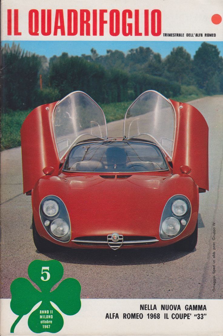 Retromania4ever's tweet image. ✅⬜🟥 #AlfaRomeo 33 Stradale🍀