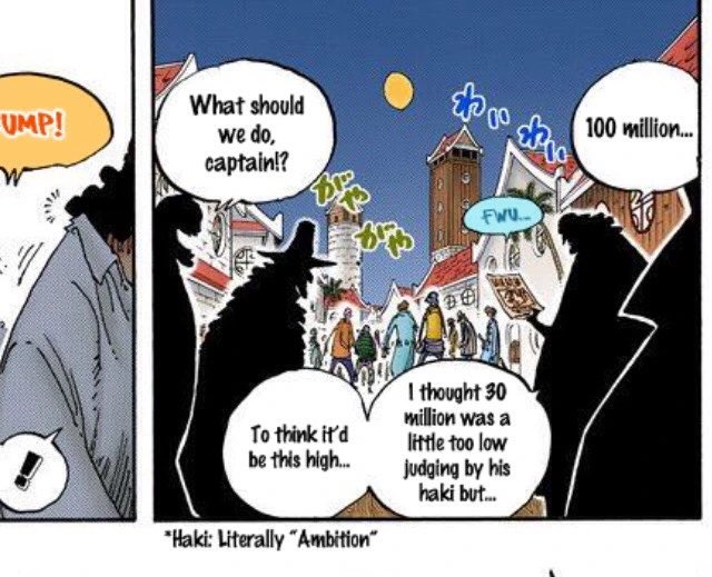 Spreading misinformation, as always

The first time we heard the word “Haki” was from Blackbeard in Jaya, in Chapter 234 (not 434 with Shanks)
