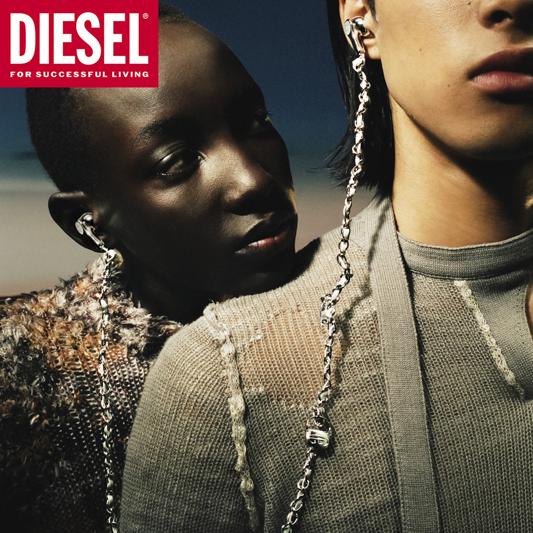 【19時なったので値引きしました】DIESEL Wired Earbuds ディーゼルらしいエッジが効いたワイヤーイヤホンが登場｜DIESEL NEWS