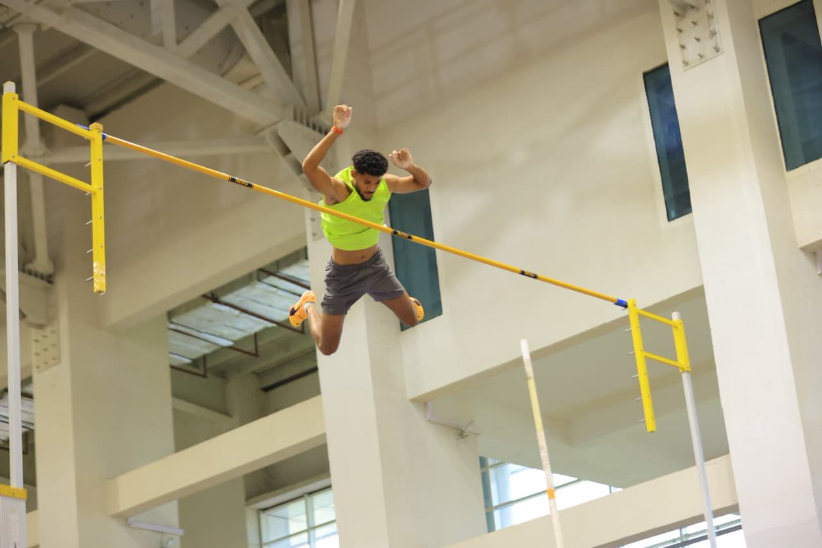 sports_odisha's tweet image. Speed, strength and sky-high ambition. 🔥

Moments from the 1st Indian Indoor Open Pole Vault &amp;amp; Combined Events Competition 2026 📸

#OdishaForSports #KalingaStadium #Athletics  #PadiaToPodium #IndianAthletics