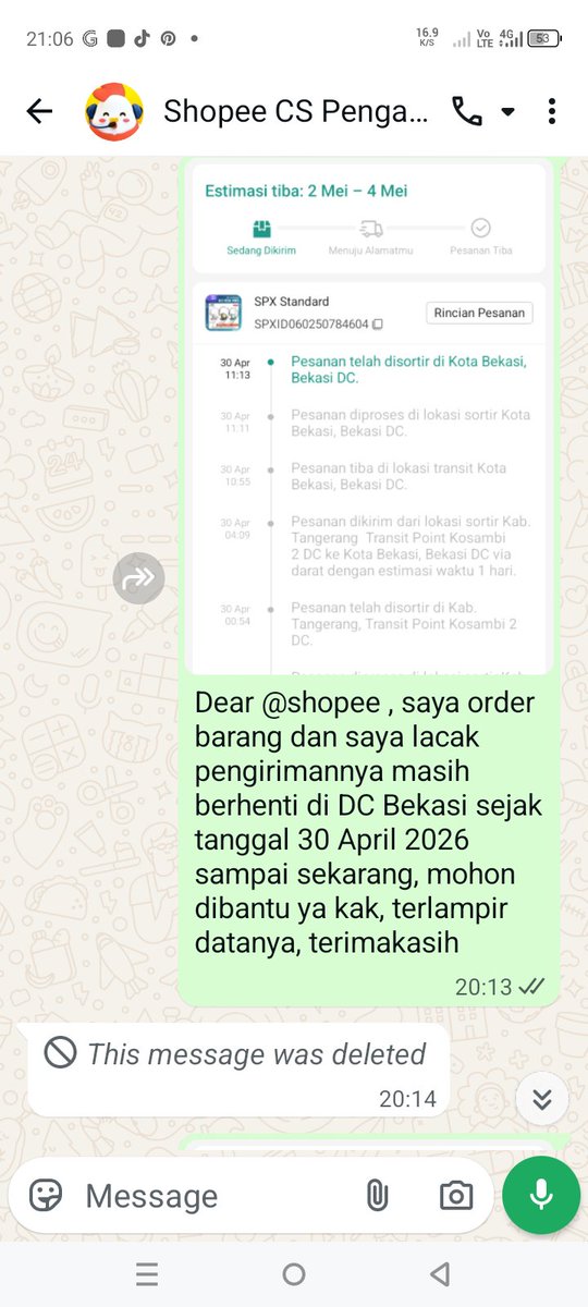 donipriambodo's tweet photo. @ShopeeCare Kak, saya sudah wa di nomor 085178692828, ternyata saya hampir tertipu, karena cust servise nya menyuruh scan barcode yg ternyata saya menstranfer bukannya refund, terlampir chatting wa nya, dan sudah dihapus chatting dari dia https://t.co/J3gUK8W1X7
