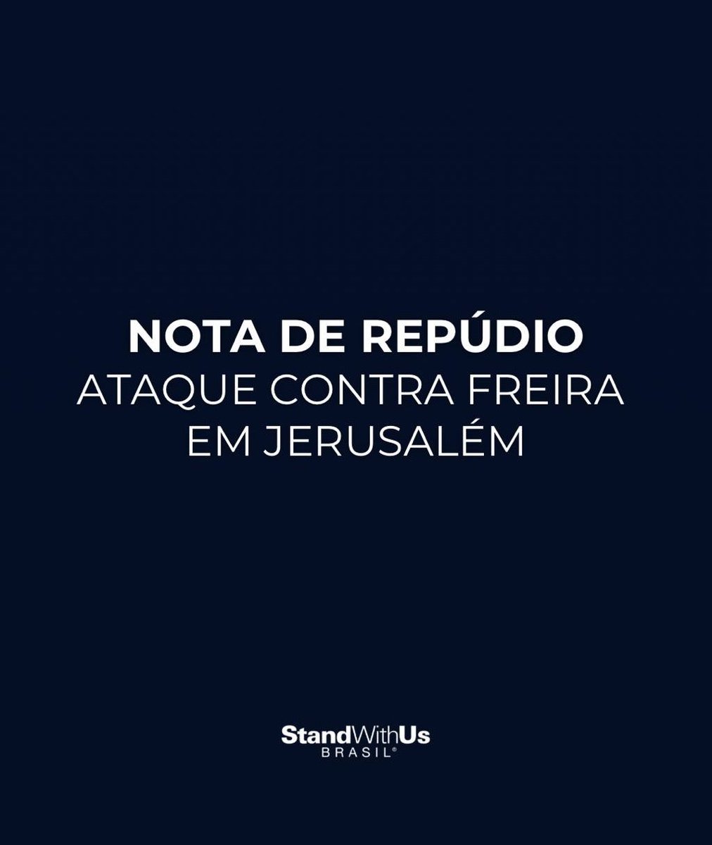 StandWithUs Brasil tweet media