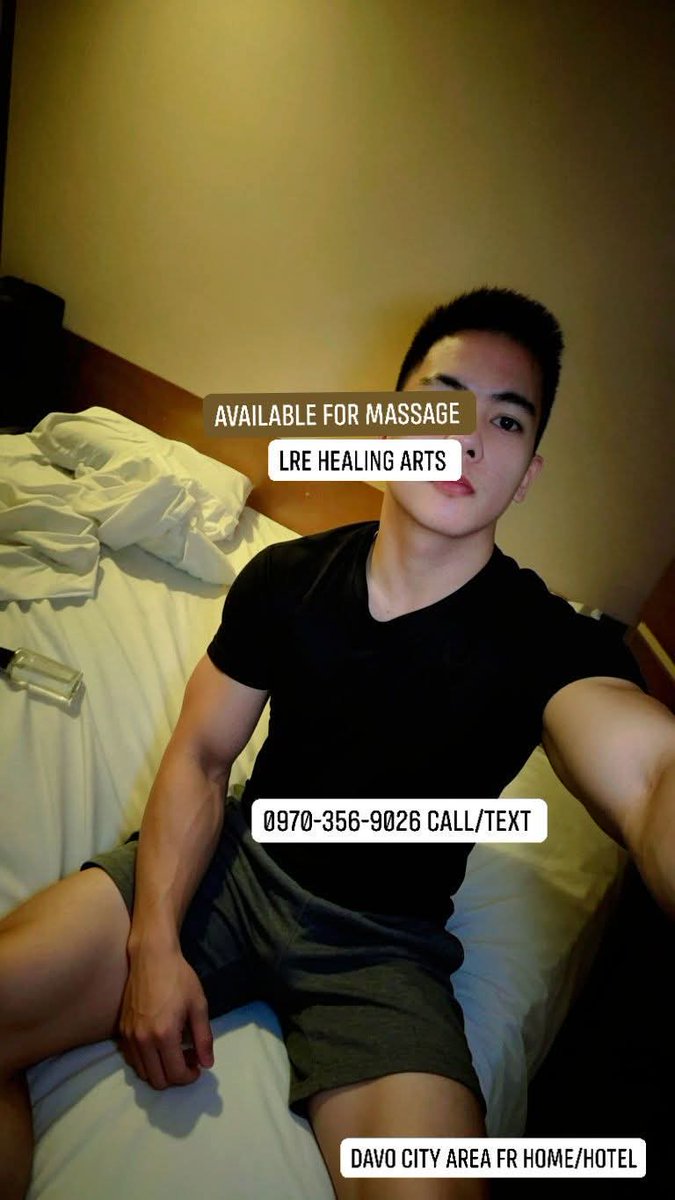 Xandermasahista's tweet image. DAVAO CITY areas for home/hotel
Offering relaxing massage/therapeutic massage. 
CONTACT ME# 0970-356-9026
#davaomassage #DavaoMassageTherapist
#massagetherapy
