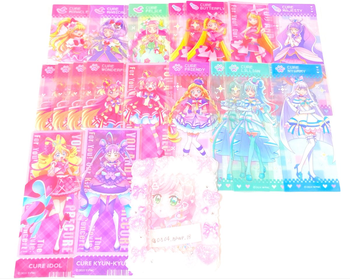交換] プリキュア キミプリ わんぷり ひろプリ まほプリ 映画 クリア