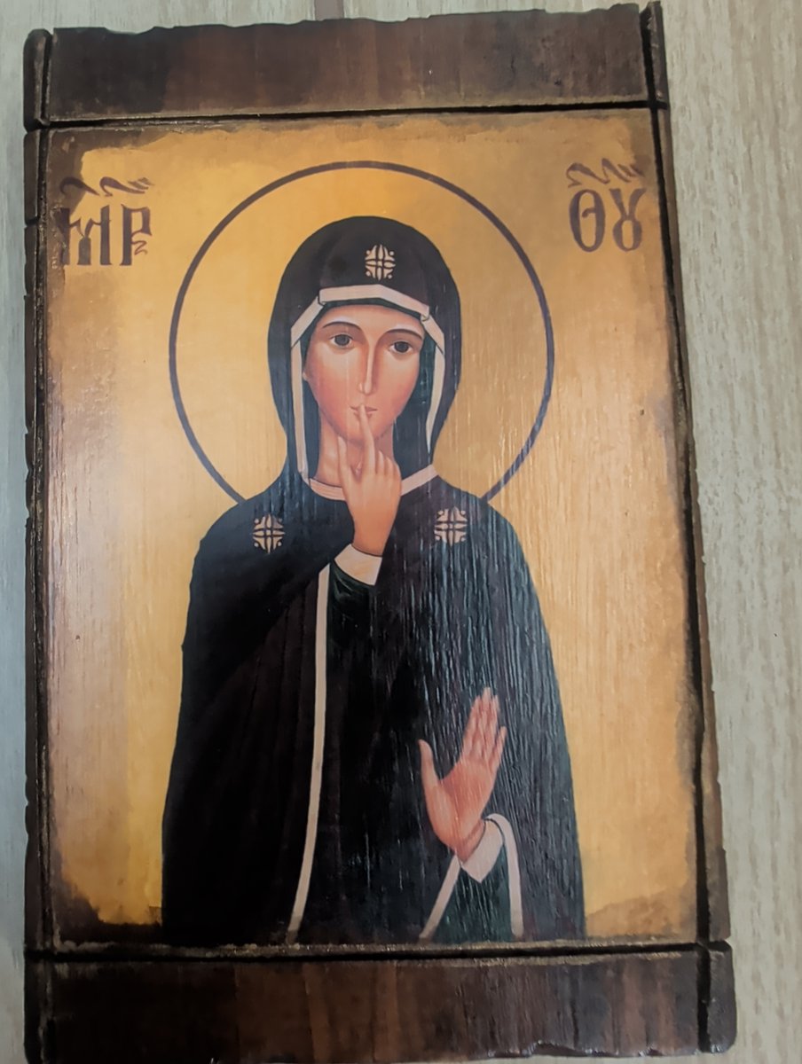 This icon has saved me from a lot of conflict and probably public humiliation. 😆

Most Glorious Theotokos. 🙏