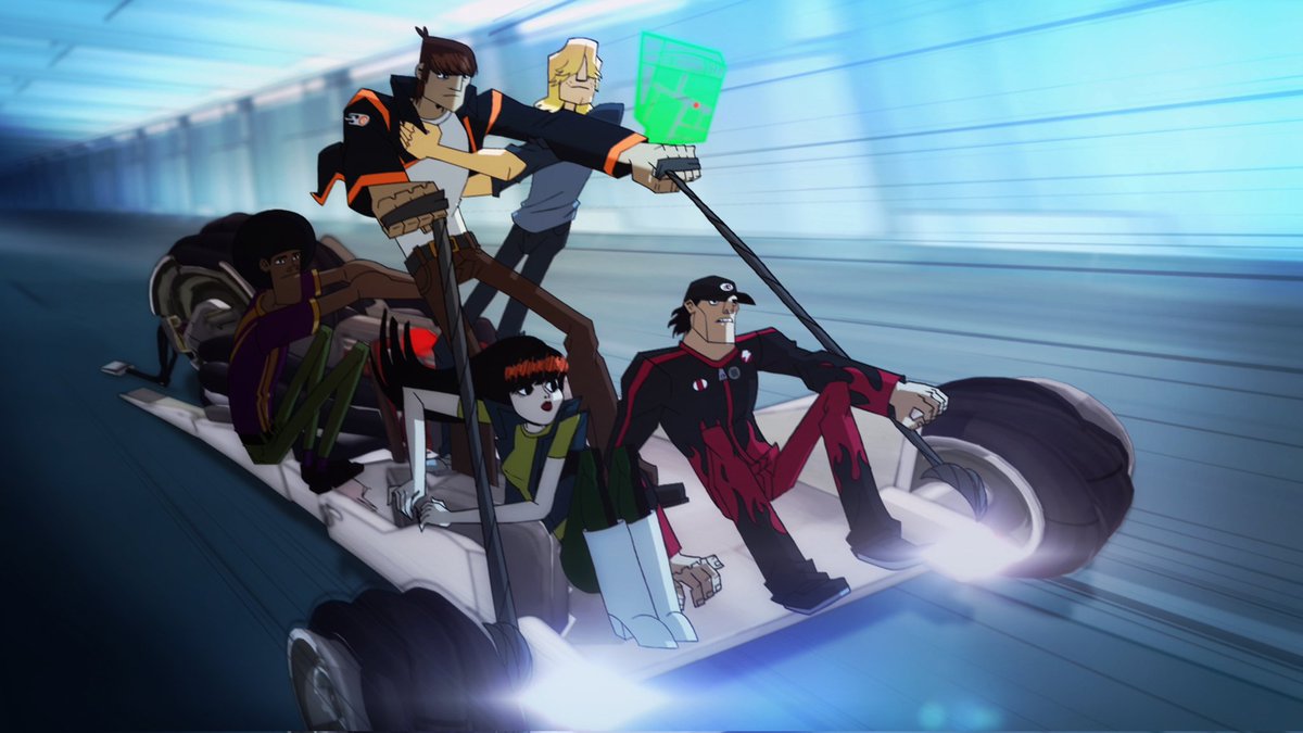 Cartoonhistory2's tweet photo. 14 years ago today, ‘Motorcity’ premiered on Disney XD. https://t.co/yMuQbIeSbG
