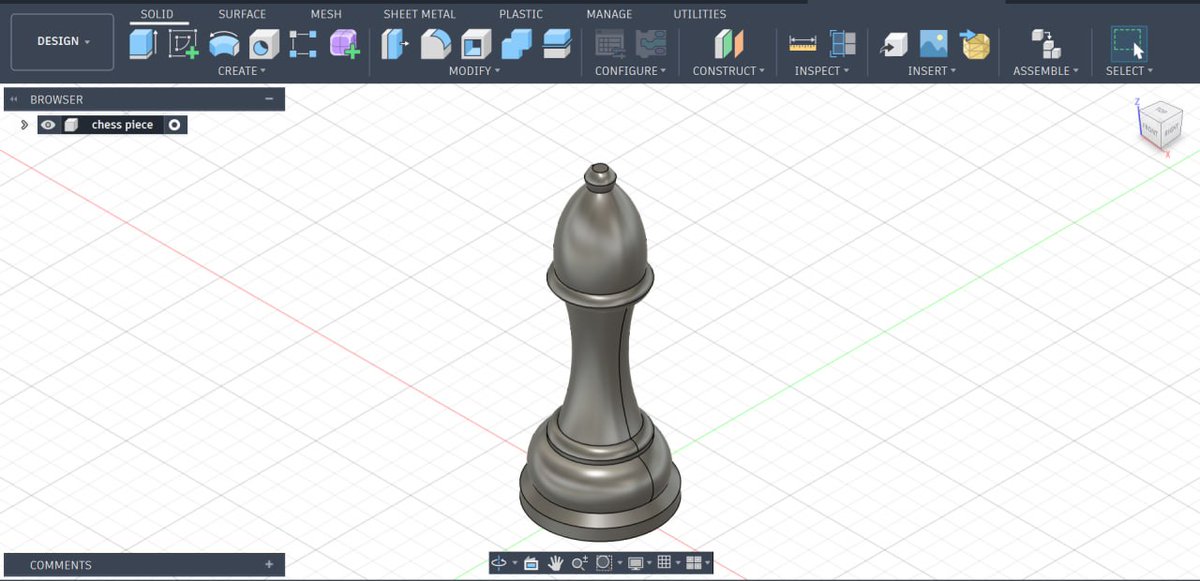 FuntoX_mech's tweet image. I modelled this chess piece using fusion 360 as my CAD software, kindly like and follow for more modelling contents
#mechanicalengineering #cad #fusion360 #fyp #engineering