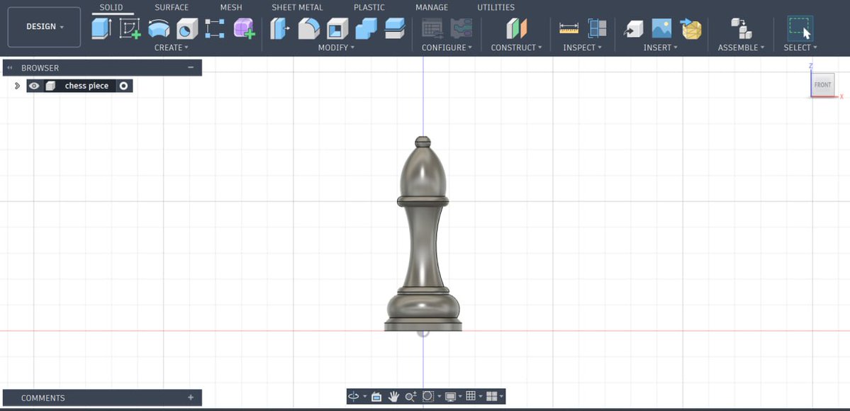 FuntoX_mech's tweet image. I modelled this chess piece using fusion 360 as my CAD software, kindly like and follow for more modelling contents
#mechanicalengineering #cad #fusion360 #fyp #engineering