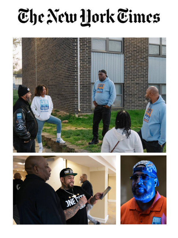 CureViolence's tweet photo. ICYMI: The @NYTimes featured Cure Violence Global in a major story on community violence intervention. Our trainers, work, people — in print and online in the Sunday edition. If you haven't read it yet, now is the time. 
https://t.co/UKNXqiuYS4
#CureViolence #ViolencePrevention https://t.co/5BXcdl9asP
