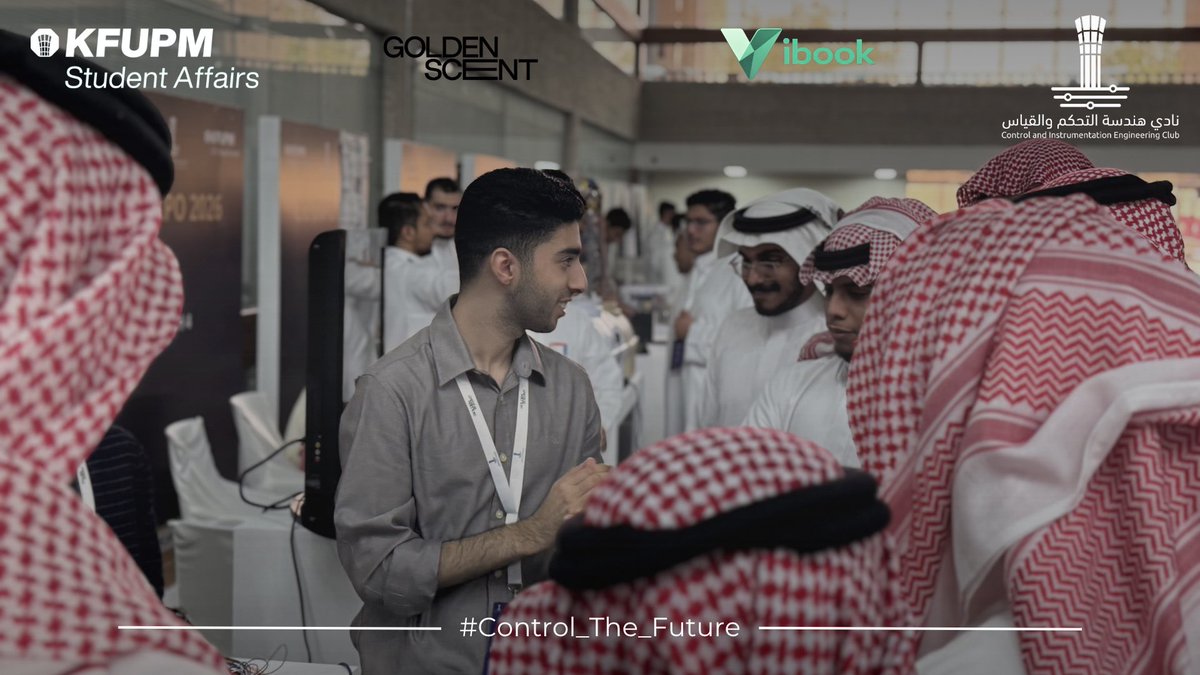 CIEC_KFUPM's tweet photo. في نسخته الثالثة، جاء CIE EXPO 2026 بشكل مختلف ومميز ✨

بمشاركة أكثر من 30 طالب وطالبة من مختلف التخصصات، قدموا مشاريع وأبحاث نوعية في مجالات التحكم والقياس، عكست مستوى عالي من الإبداع والابتكار 👏🏻

شكرًا لكل من كان جزءًا من هذه الرحلة
#Control_The_Future https://t.co/SESXzxboO5