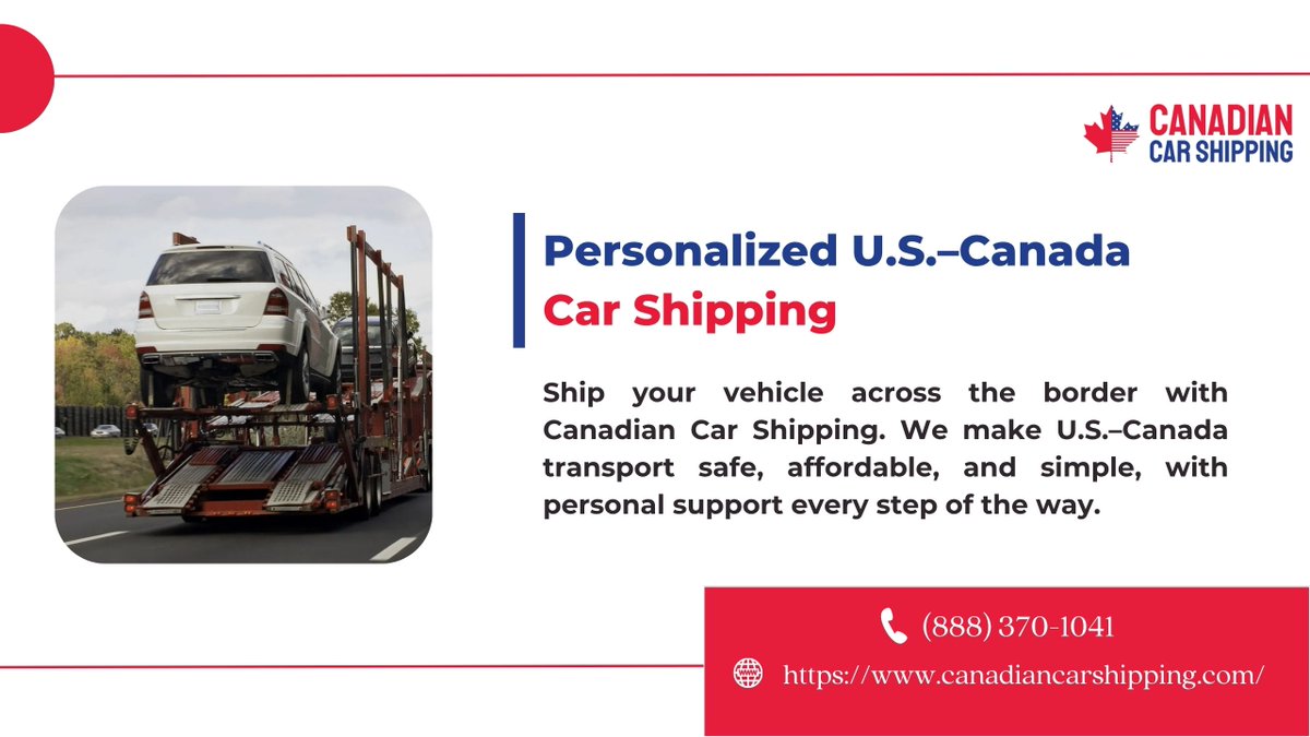 Canadian Car Shipping tweet media