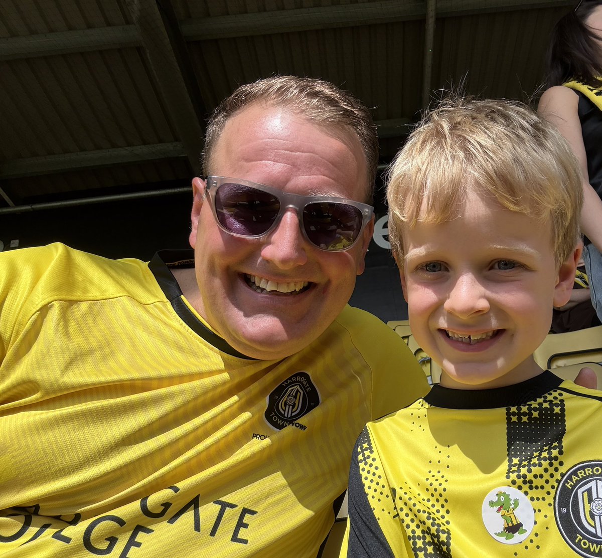 mrwebleyteach's tweet image. MASSIVE day! @HarrogateTown ⚽️ #football #harrogate