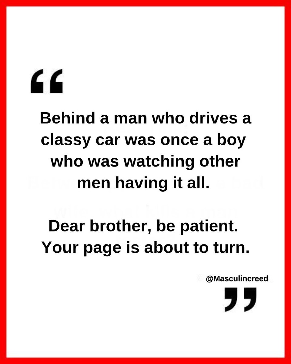 The Masculine Creed tweet media
