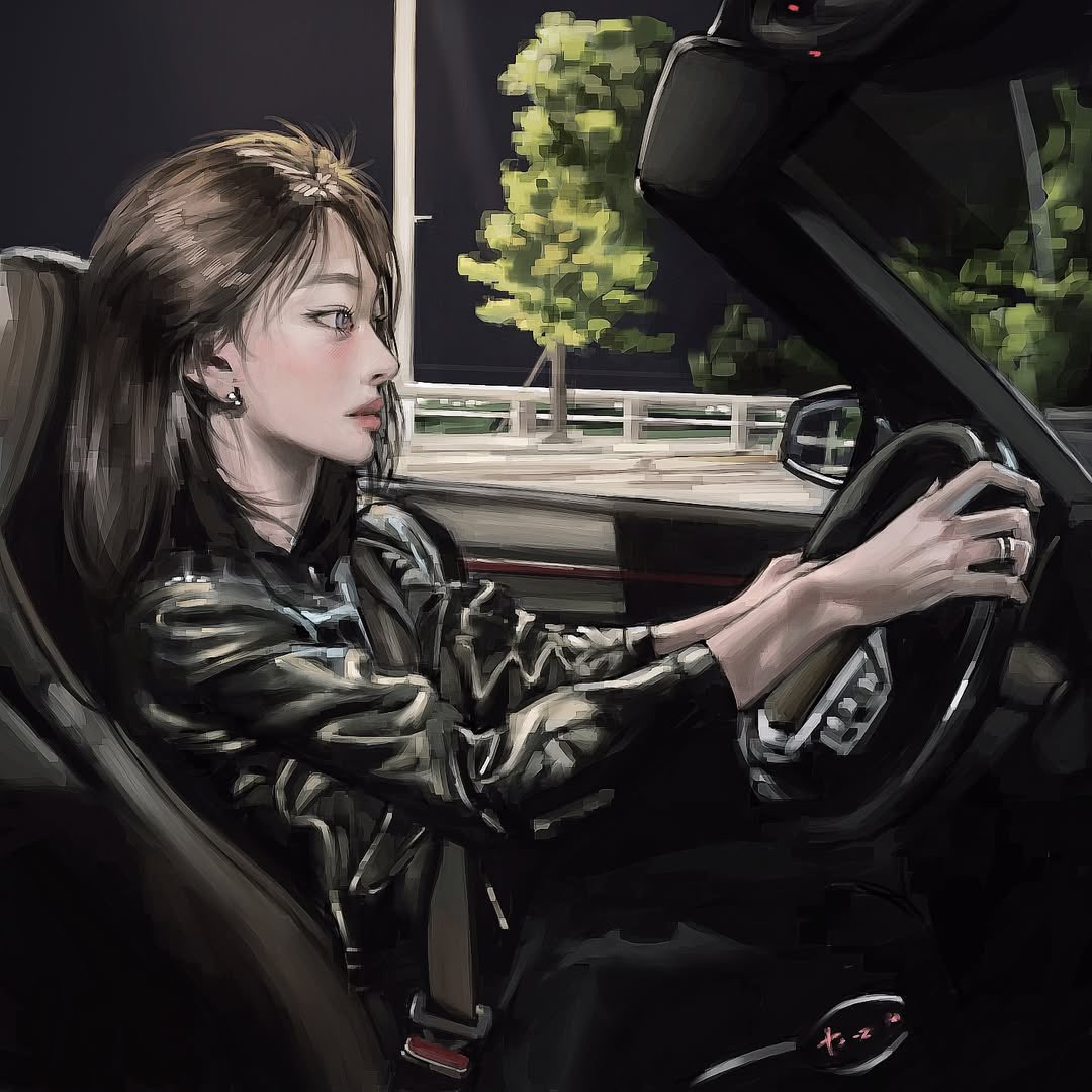 bexoue's tweet image. Drive 🚘
#그림러_𝕏친소 #drawing